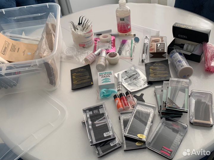 Набор для наращивания ресниц и ламинирования