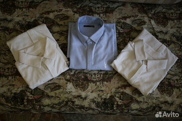 Рубашки школьные, свитера