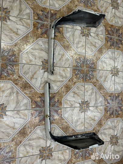 Накладки на спойлер, обвес volvo 740,760