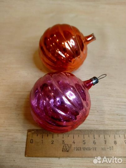 Ёлочные игрушки СССР