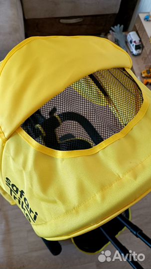 Велосипед детский трёхколёсный с ручкой