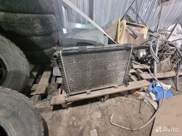 Кассета радиаторов с вентилятором Мерседес слк208