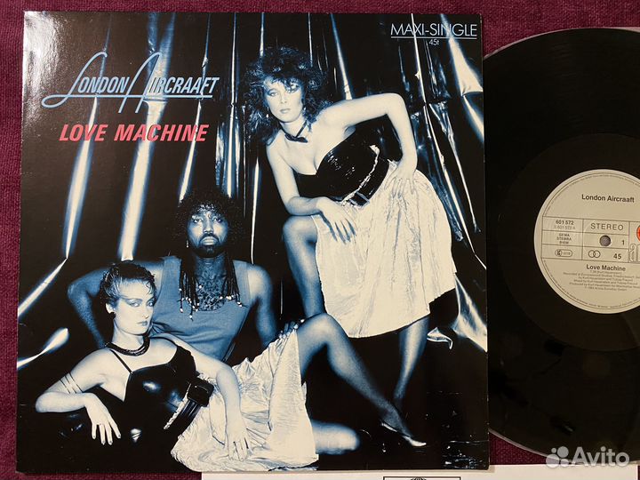LP) London Aircraaft.1984 (W.Germany) 45 RPM maxi