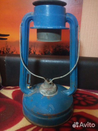 Лампа керосиновая СССР обмен на значки
