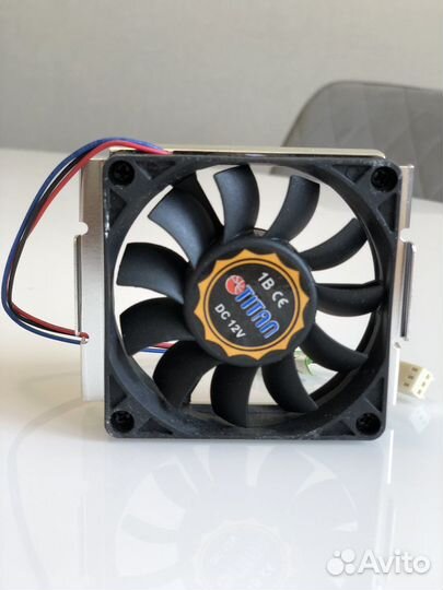 Вентилятор 12в 70 70 16