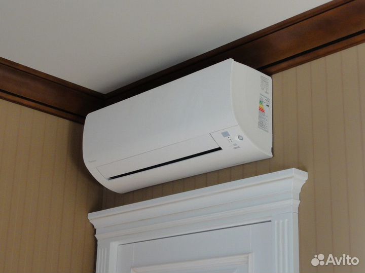 Монтаж трасса под кондиционер