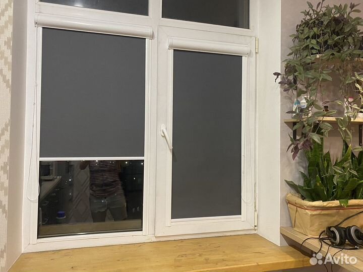 Кассетные рулонные шторы, жалюзи