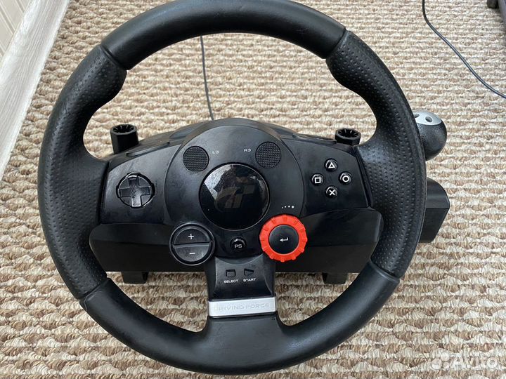 Игровой руль logitech