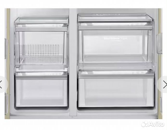 Холодильник side by side LG GC-B207 geqv светл-беж