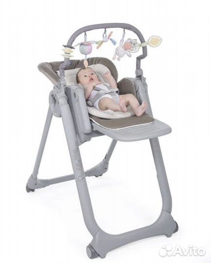 Стульчик для кормления chicco polly magic relax