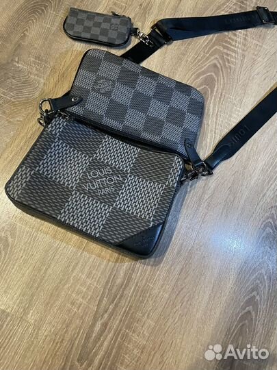 Сумка мужская Louis Vuitton trio