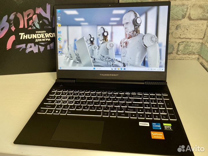 Thunderobot 15.6 144Hz i5-12450H RTX 3050 16Gb\512