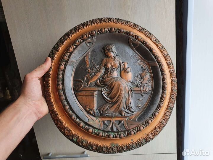 Тарелка гальвано пластика Германия