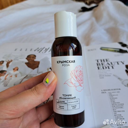 Крем и тоник для лица Крымская роза