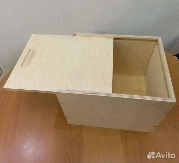 Ящик для хранения деревянный /ящик с крышкой