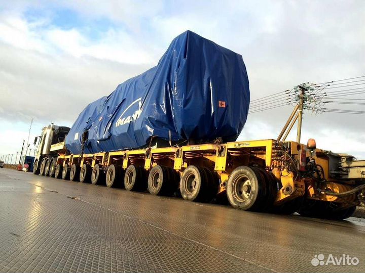 Аренда низкорамный трал