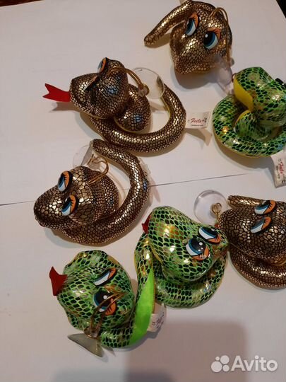 Игрушка мягкая на присоске (лот из 18 шт.)