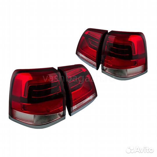Задние фонари Toyota Land Cruiser 200 tuning