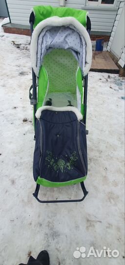 Санки коляска