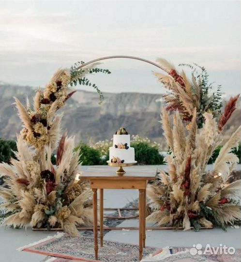 Фотозона на свадьбу в стили Бохо