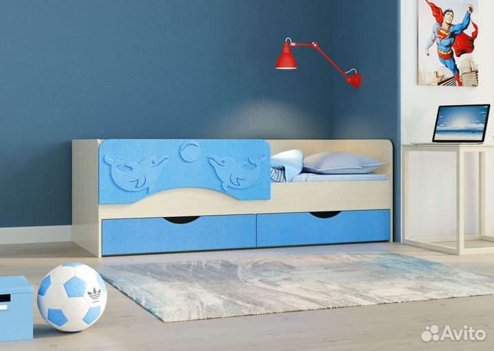 Кровать дельфин 2/2