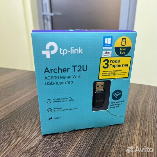 Wi-Fi адаптер TP-link Archer T2U