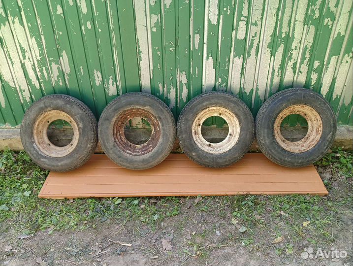 Колёса в сборе на Запорожец