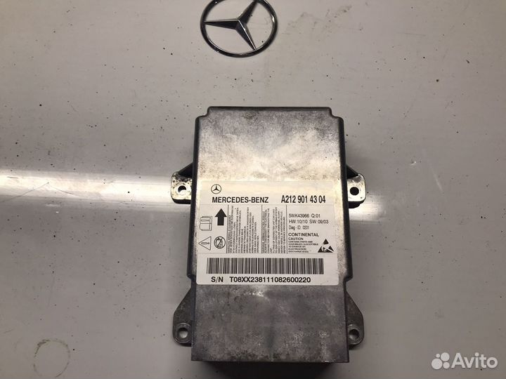 Блок SRS Мерседес w212