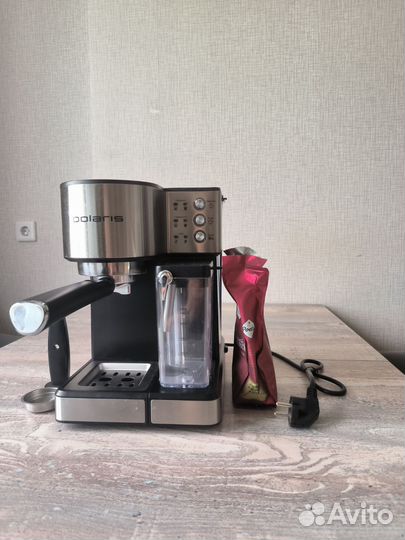 Кофеварка рожковая polaris pcm 1536e