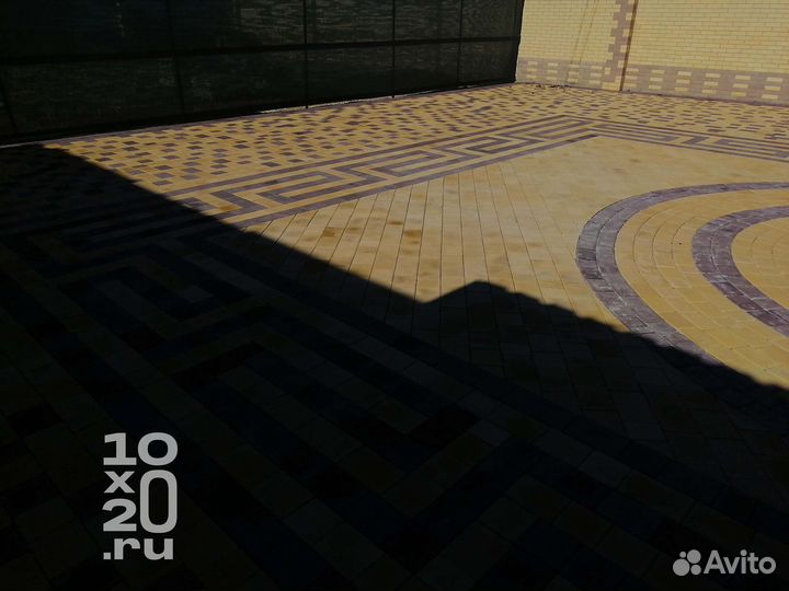 Тротуарная плитка, бордюры, газонная решетка