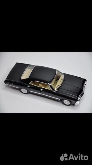 Модель Автомобиля Chevrolet Impala 1967 металл