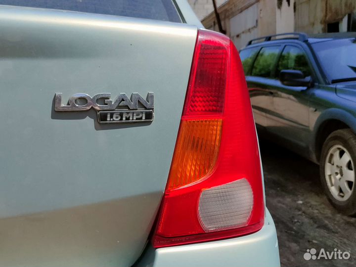 Задние фонари Рено Логан Renault Logan