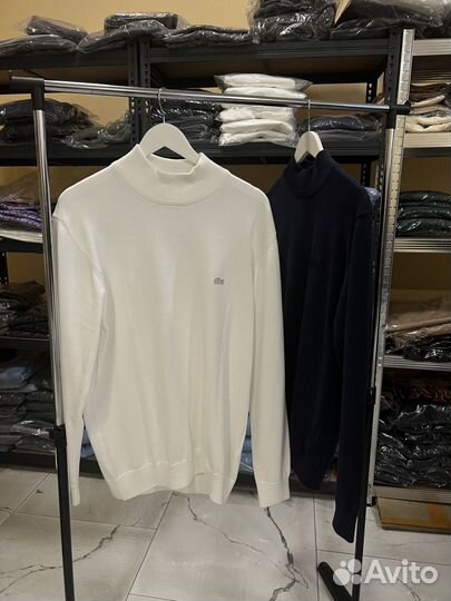 Водолазки Lacoste (Белый,Синий)