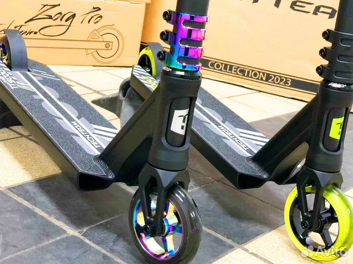 Трюковой самокат новый