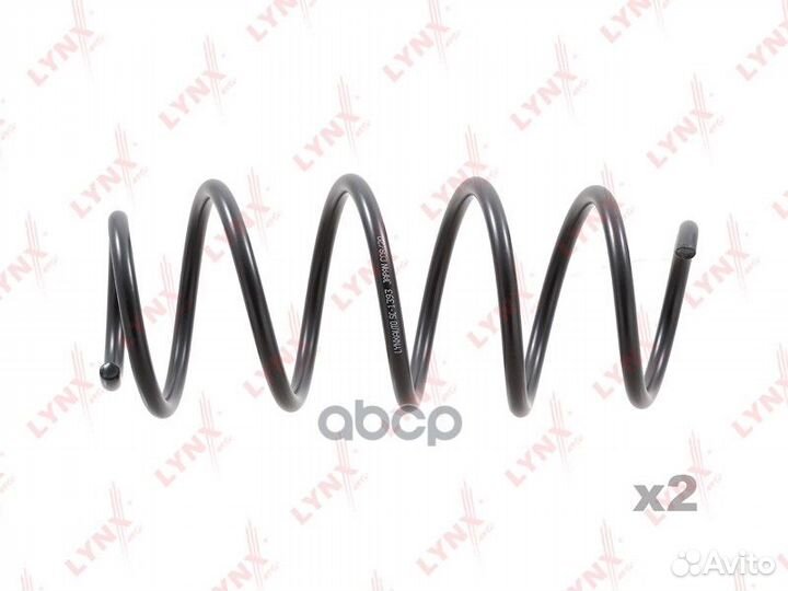 Пружина подвески ford fusion 1.4/1.6 04- передн