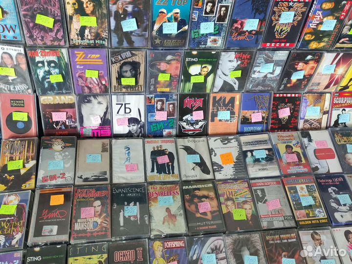 Аудио кассеты музыка разная 3