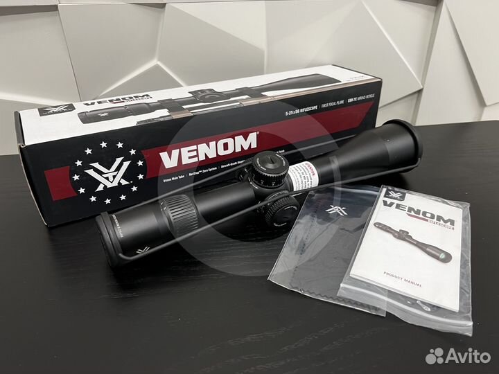 Оптический прицел Vortex Venom 5-25x56 FFP комплек