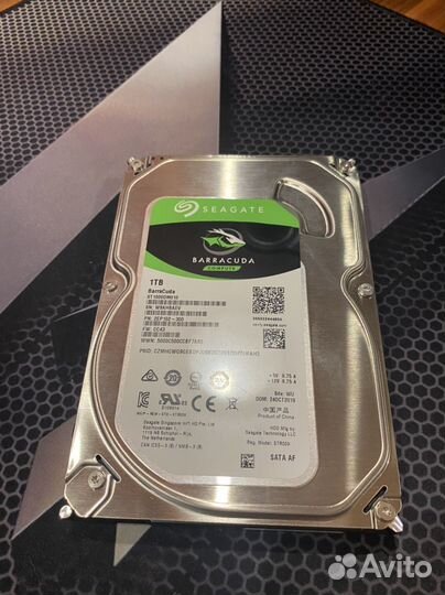 Жесткий диск Seagate BarraCuda 1 TB