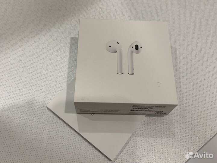 Беспроводные наушники apple airpods 2