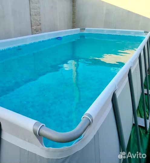 Бассейн каркасный 412х201х122