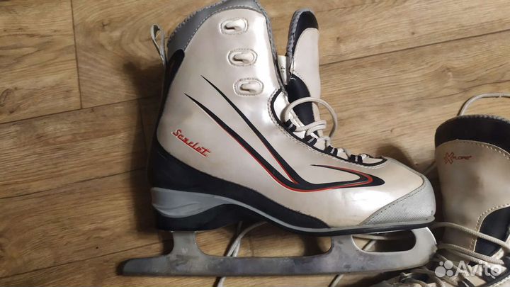 Коньки ледовые для девочки
