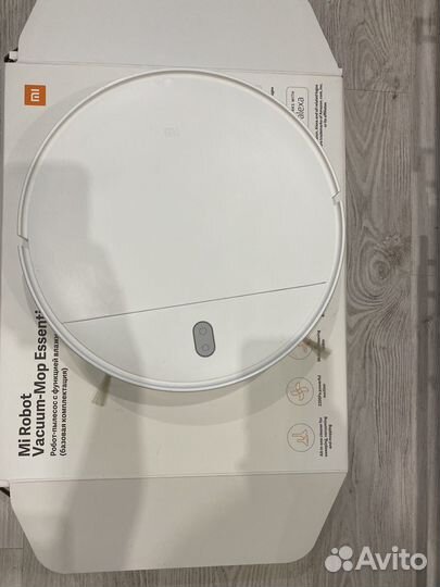 Робот пылесос xiaomi mi robot vacuum mop essential