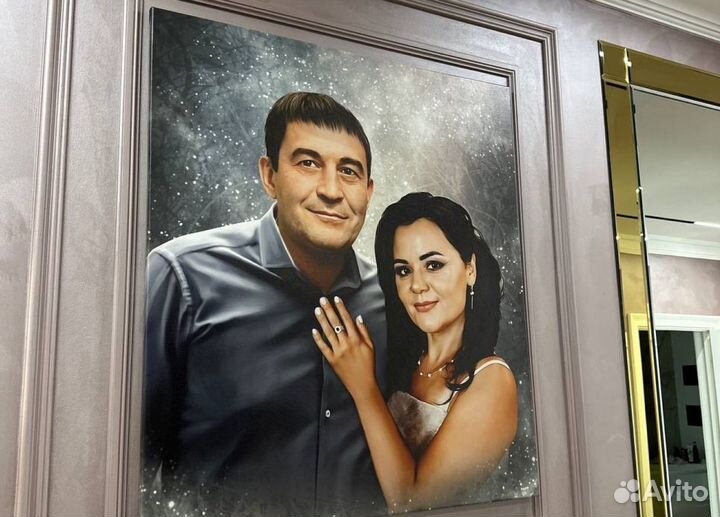 Портрет на холсте по фото