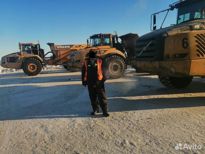 Обучение водителей карьерных самосвалов, трактора