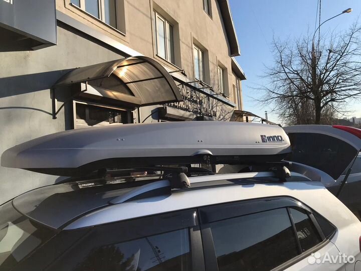 Автобокс на крышу Hyundai Creta + монтаж