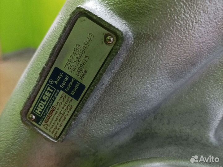 Турбина Holset HX 60 Scania 164