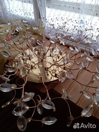 Люстра потолочная светодиодная бу