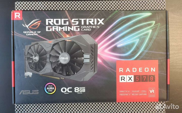 Видеокарта Radeon RX 570 8Gb