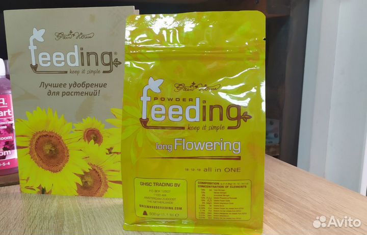 Удобрение Powder Feeding Long Flowering 500гр