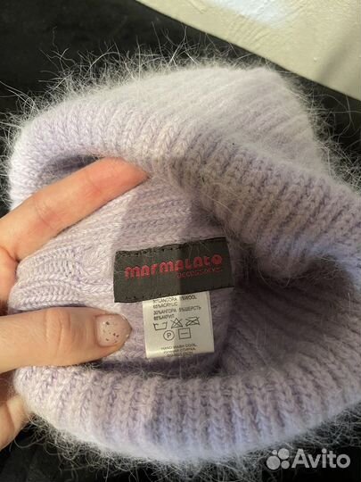 Шапка ангора женская